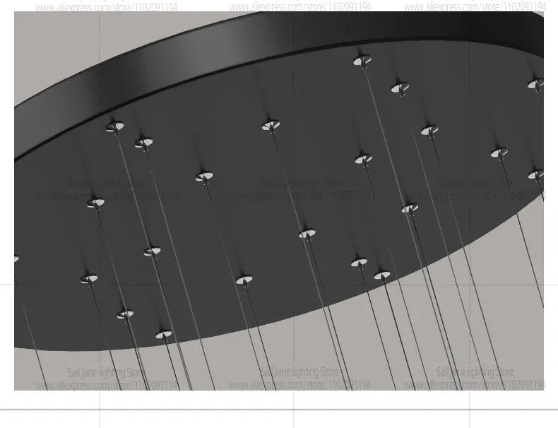 Pendant Light - Minimalist Living Room Long Strip Chandelier SW-36210345 - SWEET-LIGHTS