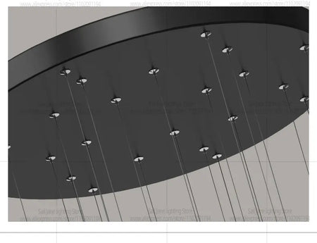 Pendant Light - Minimalist Living Room Long Strip Chandelier SW-36210345 - SWEET-LIGHTS