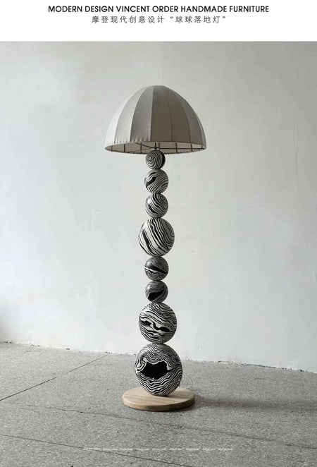 Floor Lamp - NEW Designer Hand-Painted Art Ball Lamp for Living Room Study Decor SW-36210478 - SWEET-LIGHTS