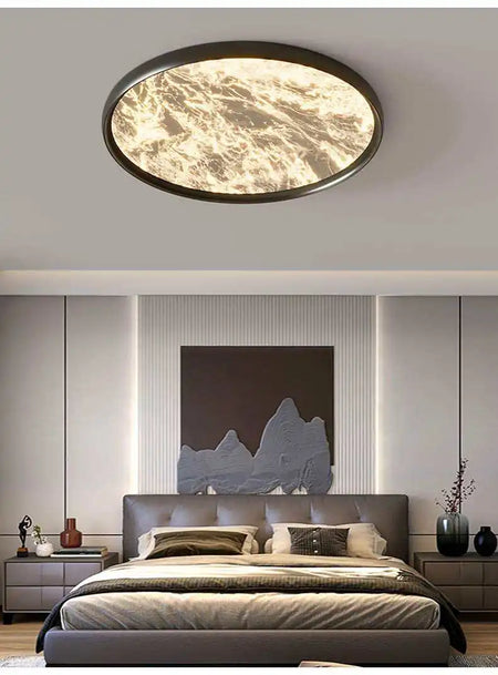 Ceiling Light - Modern Black/White LED Fixture Remote Dimmable for Home Decor SW-36210457 - SWEET-LIGHTS