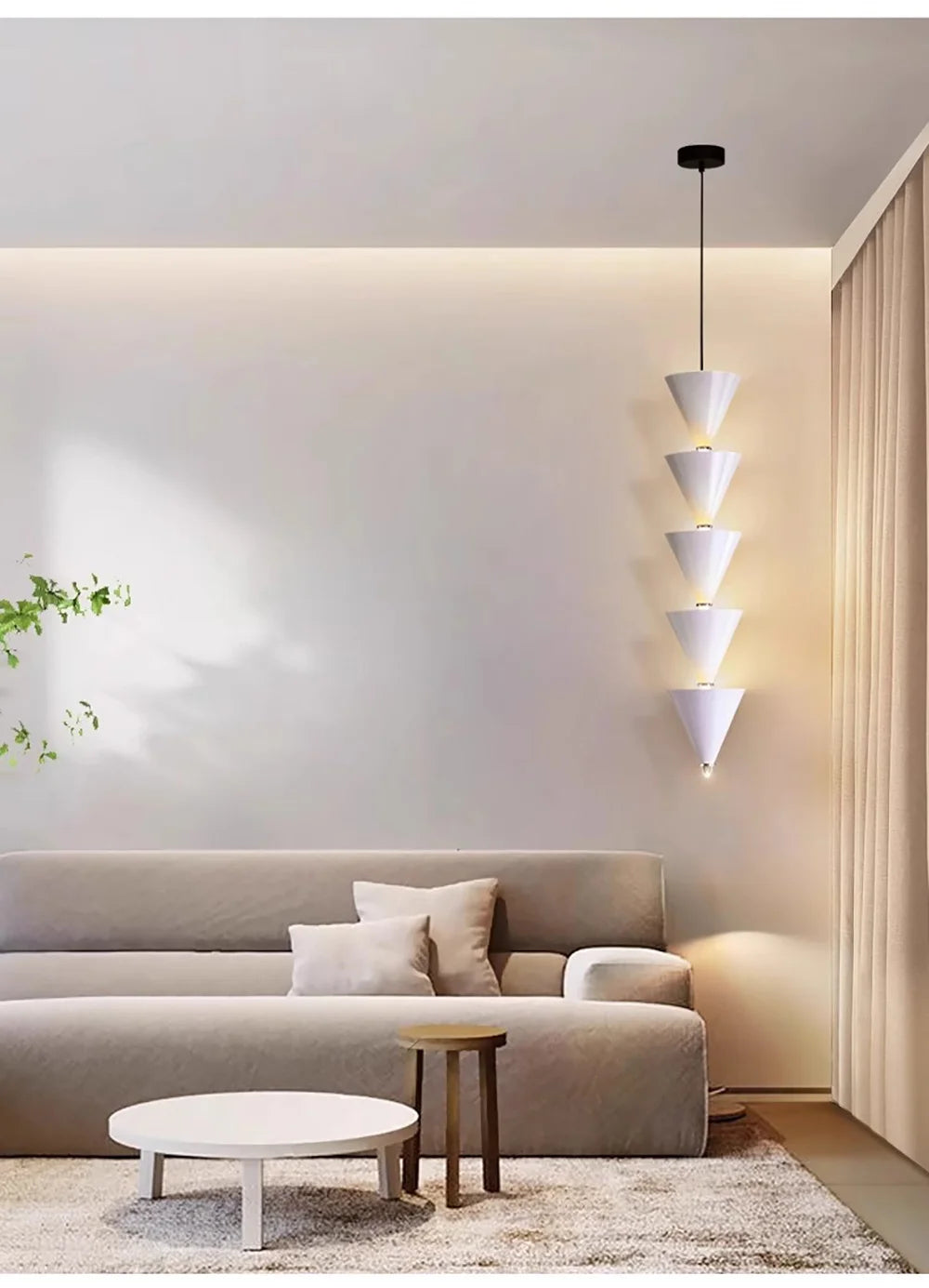 Pendant Light - Scandinavian Simple Style Bedroom Chandelier SW-36210458 - SWEET-LIGHTS