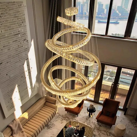 Chandelier - Modern Home Decoration Crystal Chandelier for Living Room and Stair Pendant Lighting SW-36210578 - SWEET-LIGHTS