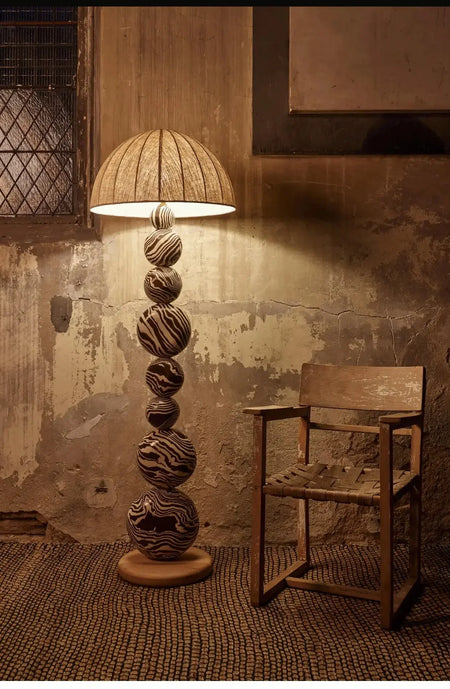 Floor Lamp - NEW Designer Hand-Painted Art Ball Lamp for Living Room Study Decor SW-36210478 - SWEET-LIGHTS