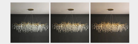 Pendant Light - French Luxury Golden Modern Branch Chandelier SW-36214678 - SWEET-LIGHTS