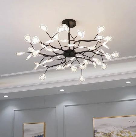 Pendant Light - Nordic G4 Led Chandelier Modern Branch Gold Black SW-36210678 - SWEET-LIGHTS