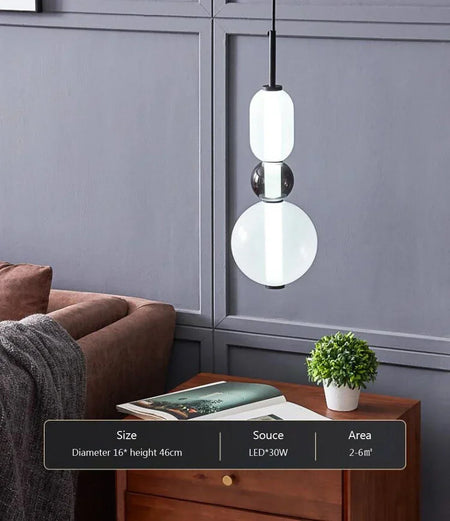 Pendant Light - Modern Candy Glass Italian Hanging Lamp for Loft Kitchen and Restaurant Decor SW-36210345 - SWEET-LIGHTS