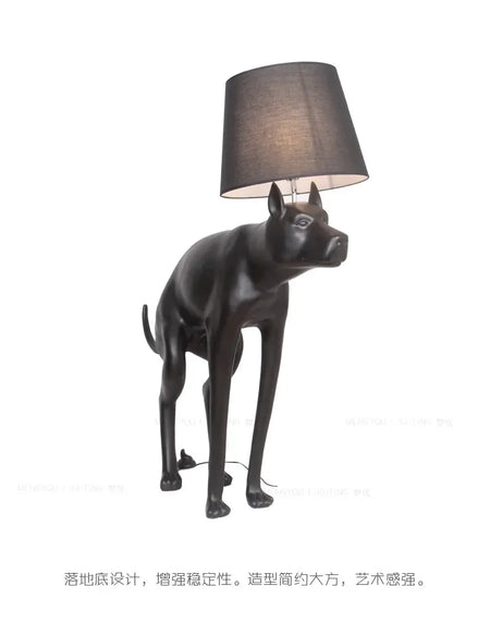 Floor Lamp - Resin Big Dog Cloth Cover Nordic Design SW-36210567 - SWEET-LIGHTS