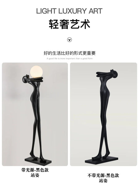 Floor Lamp - Creative Art Character-shaped Sculpture LED Lights SW-36214978 - SWEET-LIGHTS