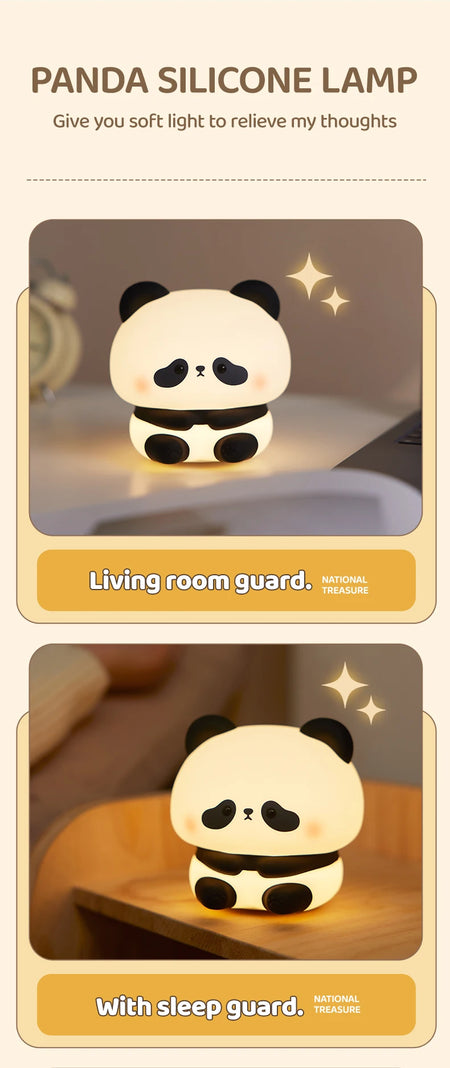 Children Lighting - Panda LED Night Light Touch USB Lamp SW-36210458 - SWEET-LIGHTS