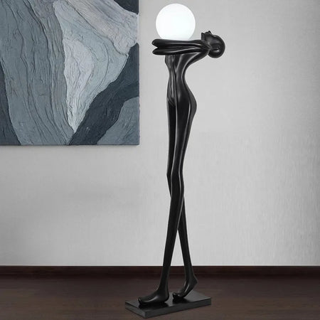 Floor Lamp - Humanoid Art Sculpture Ball Creative Designer SW-36210348 - SWEET-LIGHTS