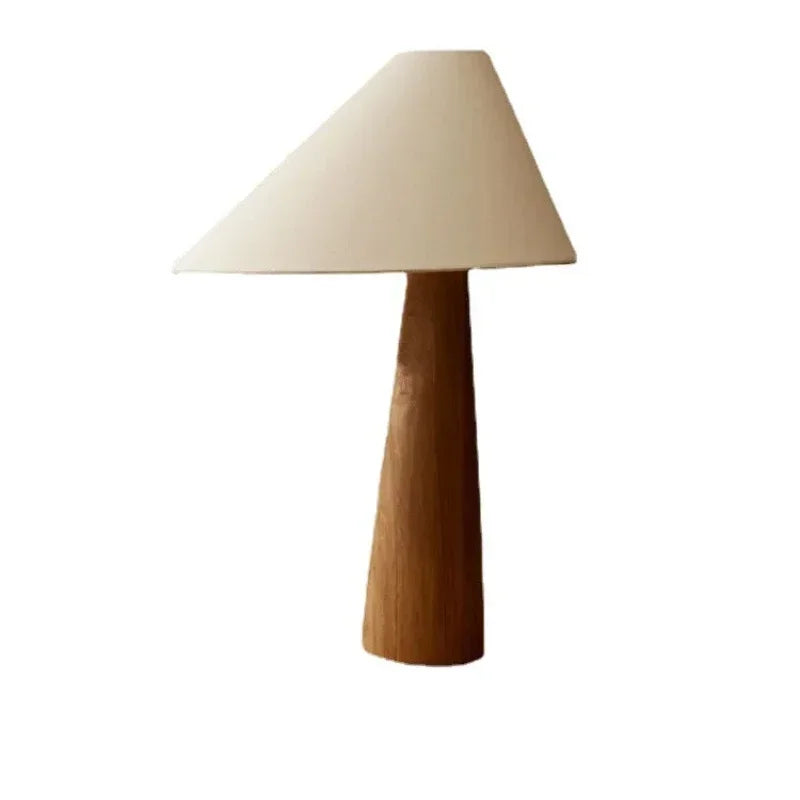 Floor Lamp - Japanese Wabi-sabi Retro Natural Wood Fabric Shade LED Light SW-36210234 - SWEET-LIGHTS