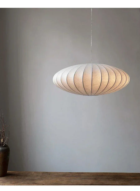 Pendant Light - Japanese Wabi-Sabi Handmade Silk Lamp SW-36210678 - SWEET-LIGHTS