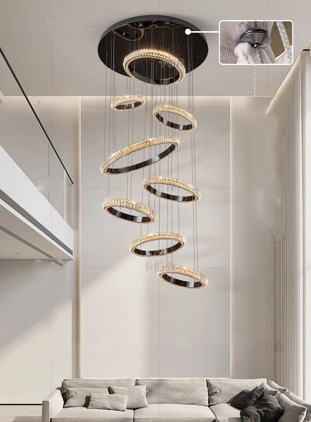 Chandelier - Modern Crystal Pendant Lamp for Home Lighting SW-36210347 - SWEET-LIGHTS
