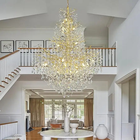 Chandelier - Luxury Modern Crystal Ceiling Lighting for High Ceilings SW-36210478 - SWEET-LIGHTS