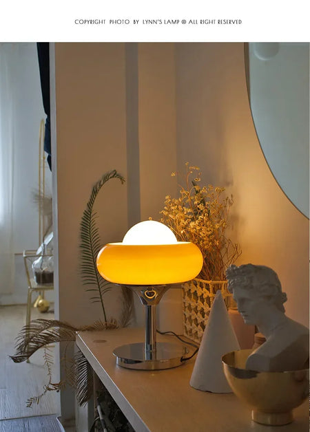 Floor Lamp - Nordic Vintage Guzzini Bauhaus Light Yellow Cream SW-36210345 - SWEET-LIGHTS