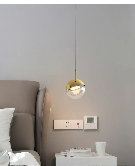 Pendant Light - Creative Round Crystal Dora Long Line for Bedroom and TV Background SW-36214567 - SWEET-LIGHTS