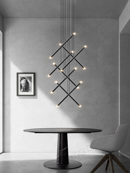 Pendant Light - Minimalist Staircase LED Chandelier Nordic Design SW-36210345 - SWEET-LIGHTS