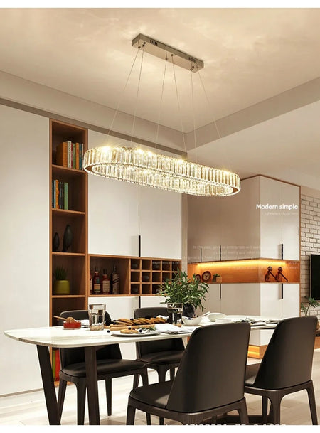 Pendant Light - Led Luxury Crystal Ceiling Pendant Lamp for Living Room and Dining SW-36210347 - SWEET-LIGHTS