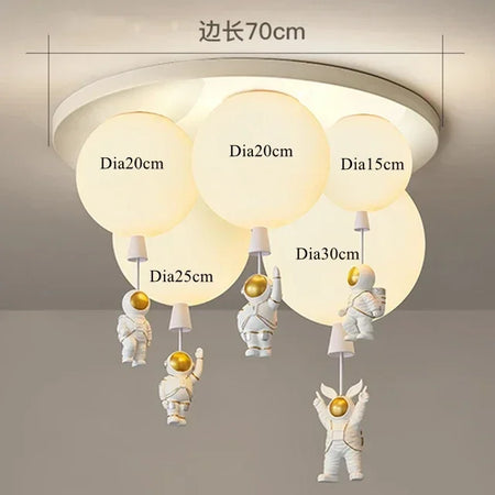 Children Lighting - Modern LED Astronaut Balloon Pendant Lamp SW-36210458 - SWEET-LIGHTS