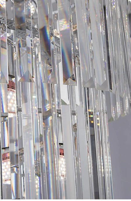 Chandelier - Long Crystal Staircase Gold Modern Lamp Luxury Villa Home Decor SW-36210458 - SWEET-LIGHTS
