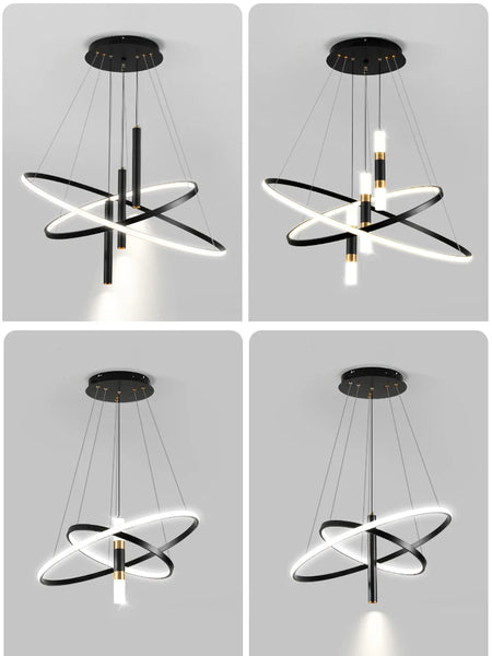 Pendant Light - Modern Round LED Chandelier Fixture for Home Decor SW-36210467 - SWEET-LIGHTS