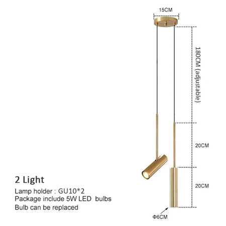 Pendant Light - Minimalist LED Hanging Pendant Lights for Bedroom Dining Room Kitchen Restaurant Spotlight Chandelier SW-36210458 - SWEET-LIGHTS