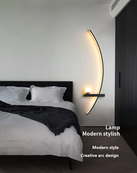 Wall Light - Bedside LED Wall Lamp Smart Remote Control Sconces Lighting for Bedroom Living Room Indoor SW-36210458 - SWEET-LIGHTS