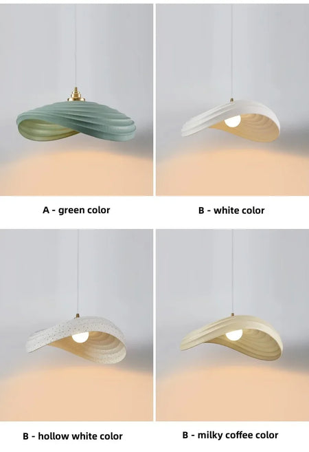 Pendant Light - Modern Minimalism E27 LED Resin Lamp Fixtures SW-36210678 - SWEET-LIGHTS