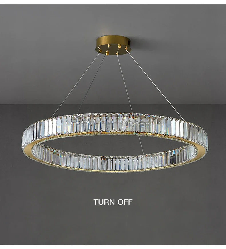 Pendant Light - Led Luxury Crystal Ceiling Pendant Lamp for Living Room and Dining SW-36210347 - SWEET-LIGHTS