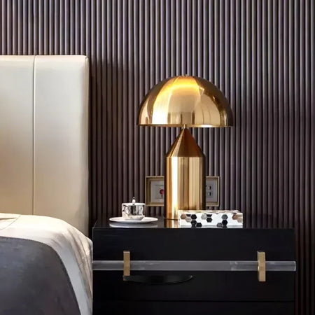 Table Lamp - Creative Mushroom LED Modern Luxury Gold Nordic Art Eye Protection Room Decor SW-36210345 - SWEET-LIGHTS