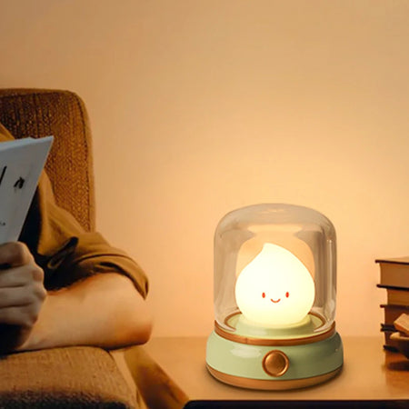 Table Lamp - Cute Kerosene LED Night Light USB Rechargeable SW-36210789 - SWEET-LIGHTS