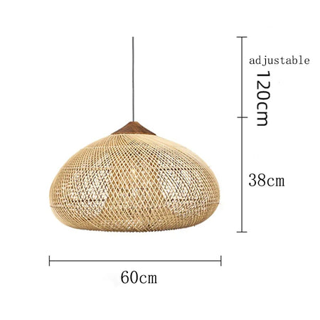 Pendant Light - Southeast Asian Rattan High Quality Ceiling Light Fixture SW-36210345 - SWEET-LIGHTS