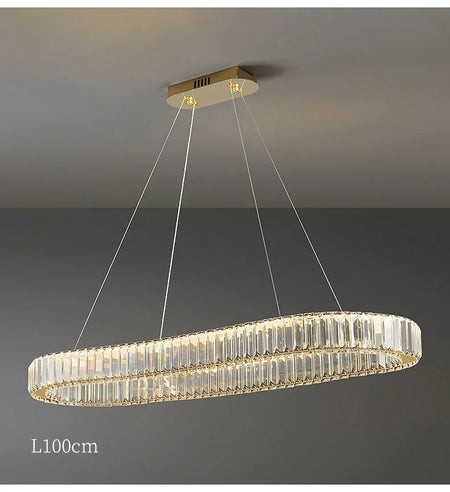 Pendant Light - Led Luxury Crystal Ceiling Pendant Lamp for Living Room and Dining SW-36210347 - SWEET-LIGHTS
