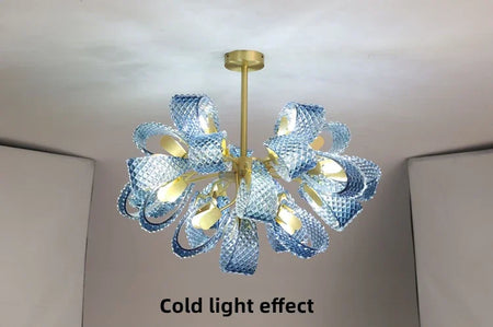 Chandelier - Hot Sales Blue Glass LED Lamp for Home Decor SW-36210457 - SWEET-LIGHTS