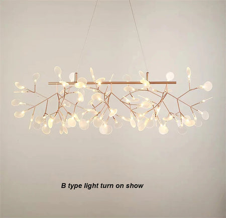 Pendant Light - Nordic Modern Firefly Chandelier Black Gold SW-36210753 - SWEET-LIGHTS