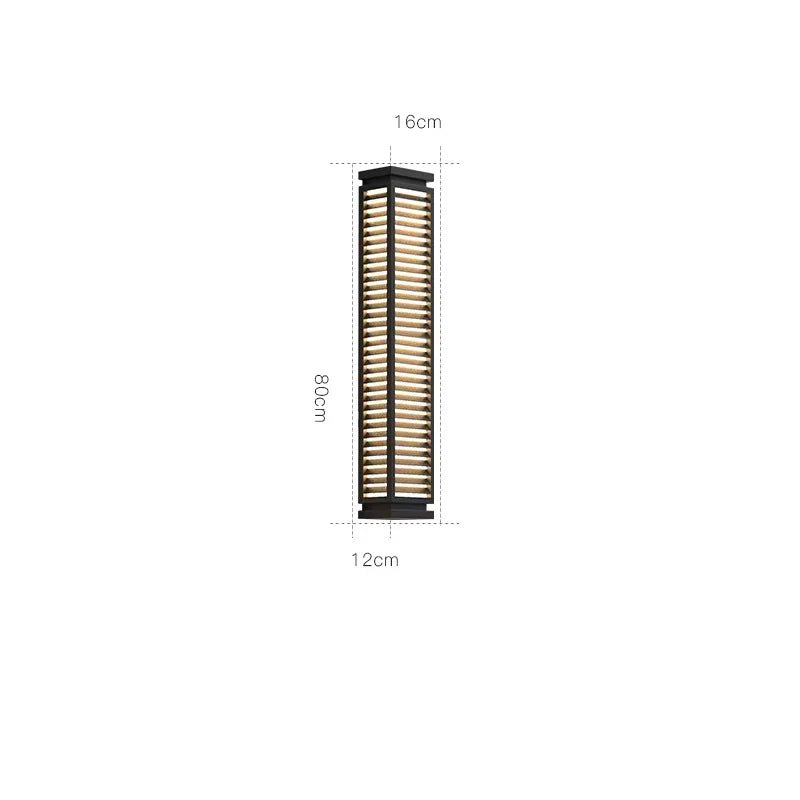 Outdoor Light - Stainless Steel Wall LED Cubical Black Fixture Waterproof Anti-Rust Sconces for Garage Pathway SW-36210347 - SWEET-LIGHTS