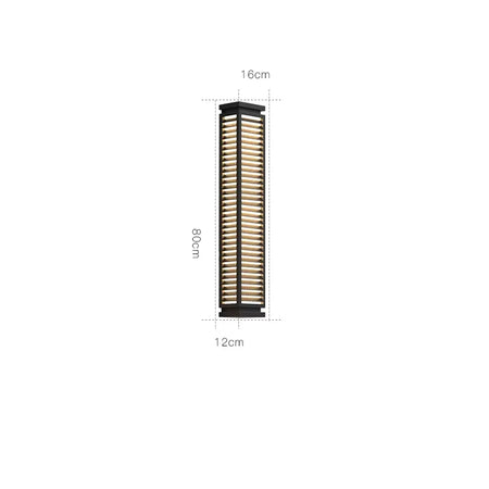 Outdoor Light - Stainless Steel Wall LED Cubical Black Fixture Waterproof Anti-Rust Sconces for Garage Pathway SW-36210347 - SWEET-LIGHTS