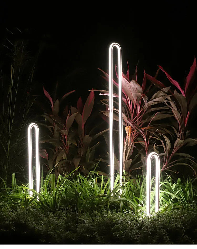 Outdoor Light - LED Lawn Lamp AC110V 220V Waterproof Minimalist Round Garden Lighting SW-36210457 - SWEET-LIGHTS
