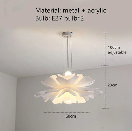 Pendant Light - Italian Design White Butterfly Chandelier LED SW-36210478 - SWEET-LIGHTS