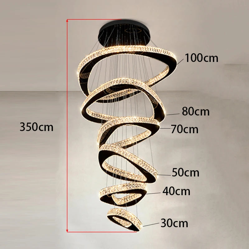 Chandelier - Modern Crystal Pendant Light for Home Decor SW-36210457 - SWEET-LIGHTS