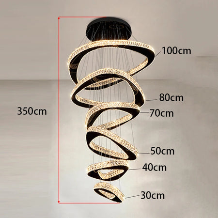 Chandelier - Modern Crystal Pendant Light for Home Decor SW-36210457 - SWEET-LIGHTS