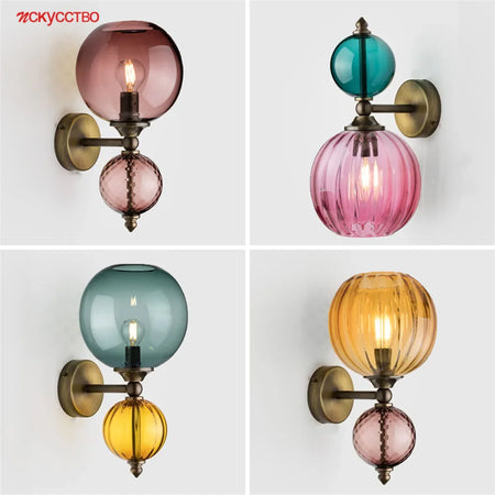 Wall Light - Modern Patchwork Color Ball Bubble Led E27 SW-36210345 - SWEET-LIGHTS