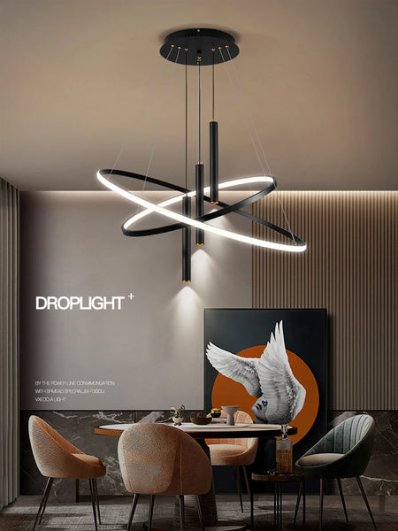 Pendant Light - Modern Round LED Chandelier Fixture for Home Decor SW-36210467 - SWEET-LIGHTS