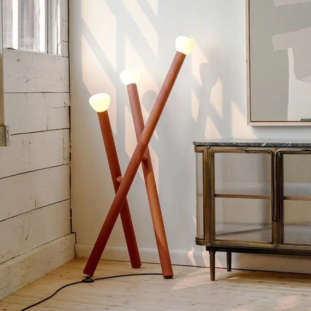 Floor Lamp - Nordic Creative Orange Tripod Lamp for Room SW-36210458 - SWEET-LIGHTS
