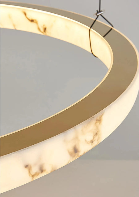 Pendant Light - LED Dimmable Natural Marble Chandelier SW-36210497 - SWEET-LIGHTS