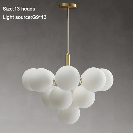 Pendant Light - Nordic Minimalist Glass Ball LED Chandelier for Home Decor SW-36210457 - SWEET-LIGHTS