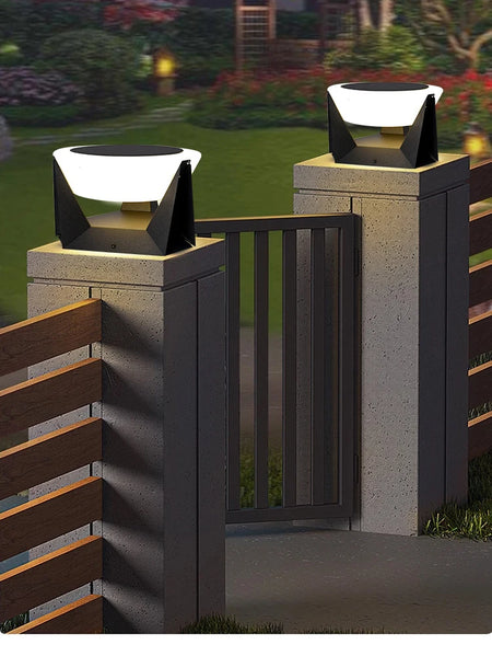 Outdoor Light - LED Remotely Controlled Solar Column Lamp Dimmable Waterproof SW-36210425 - SWEET-LIGHTS