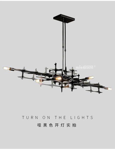 Pendant Light - Nordic Light Luxury Geometric Bar Pendant Lamp SW-36210357 - SWEET-LIGHTS