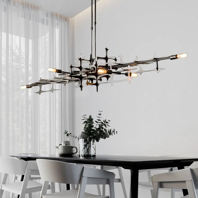 Pendant Light - Nordic Light Luxury Geometric Bar Pendant Lamp SW-36210357 - SWEET-LIGHTS