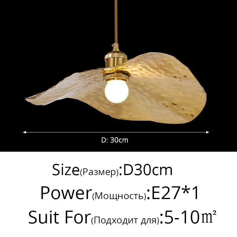 Pendant Light - New Chinese Lotus Leaf Chandelier for Kitchen Bar SW-36210458 - SWEET-LIGHTS